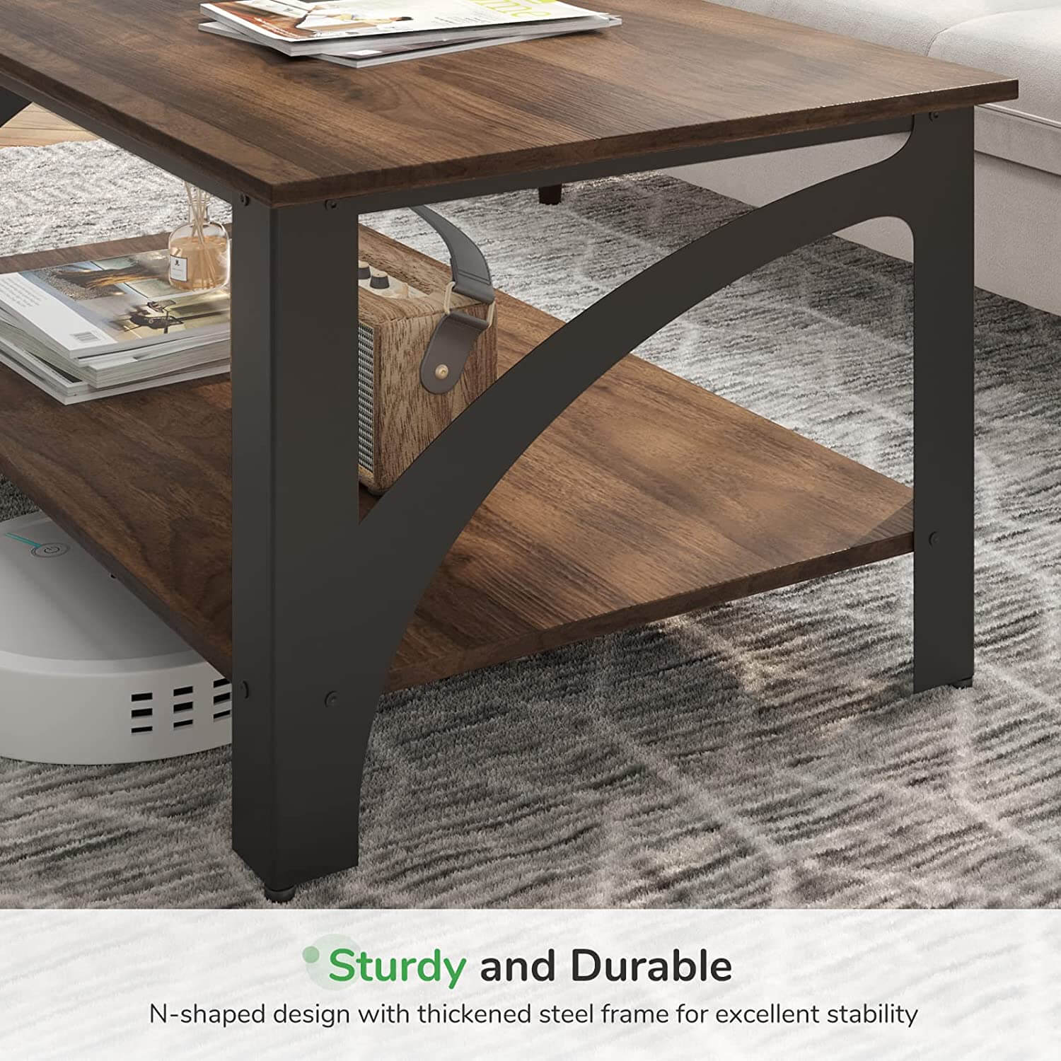 Muse Double Layered Coffee Table
