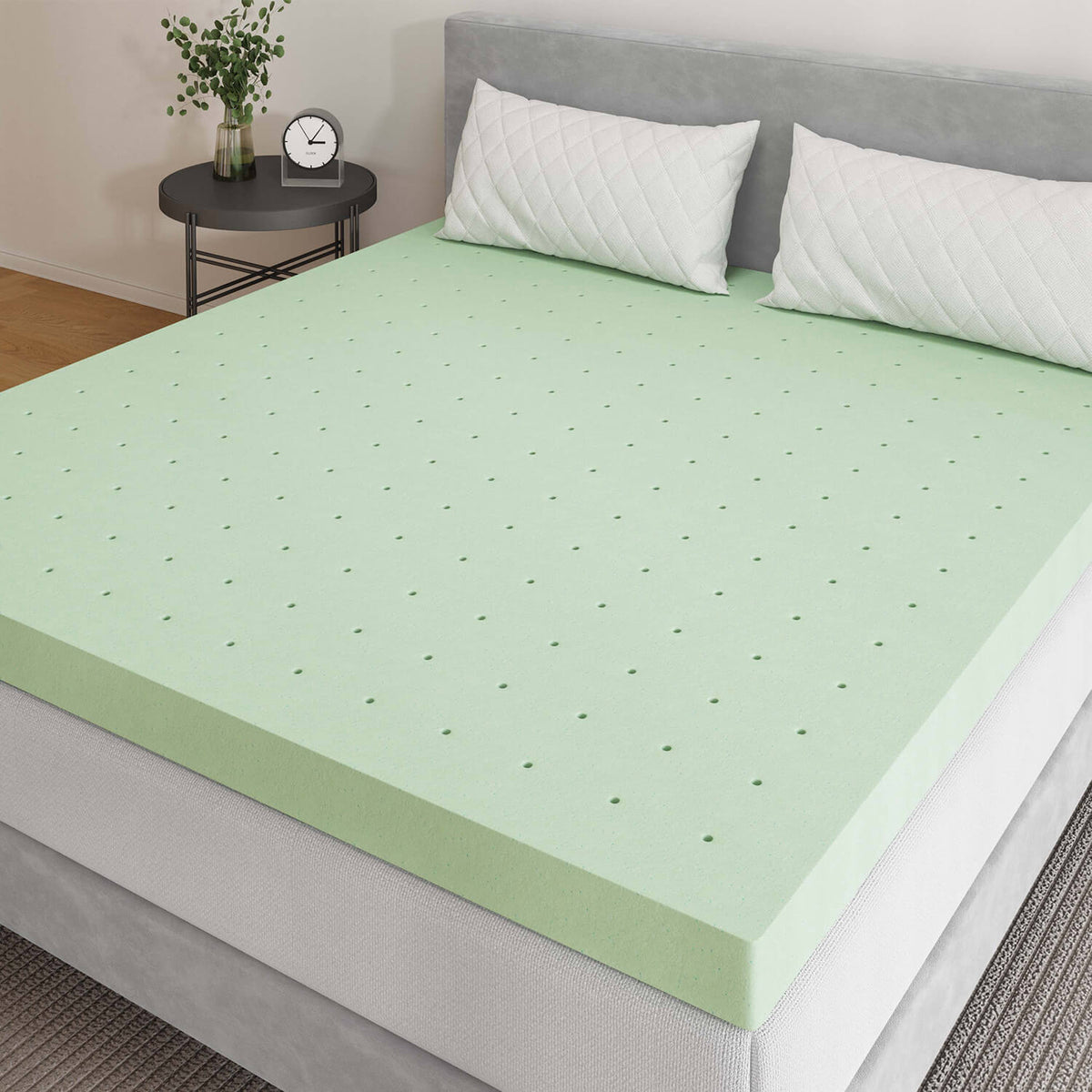 Cozy 3Inch Memory Foam Mattress Topper for Better Sleep Novilla