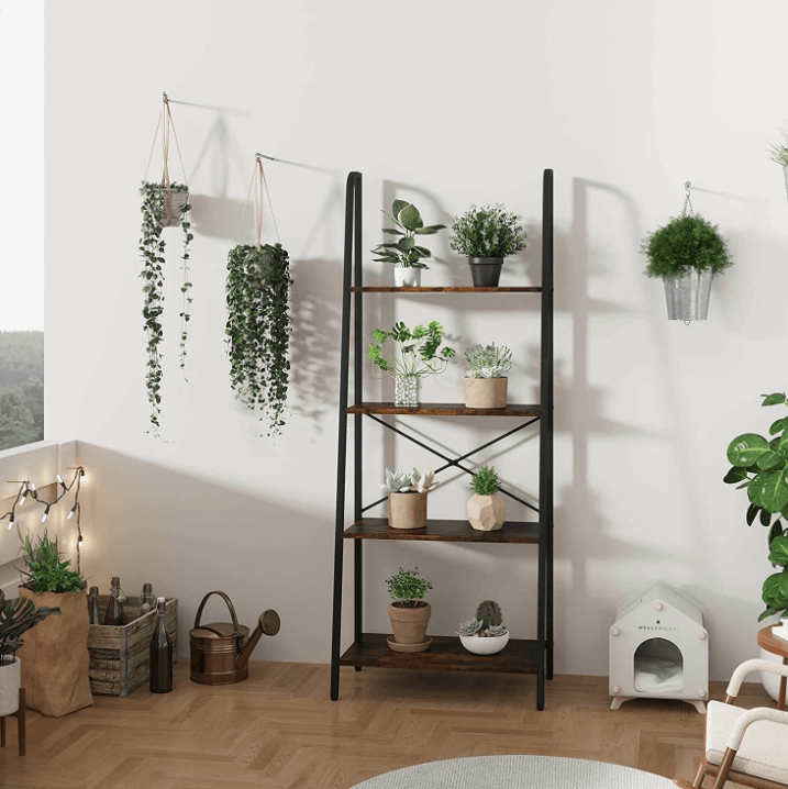 Stylish Ladder Shelves – Perfect for Any Room