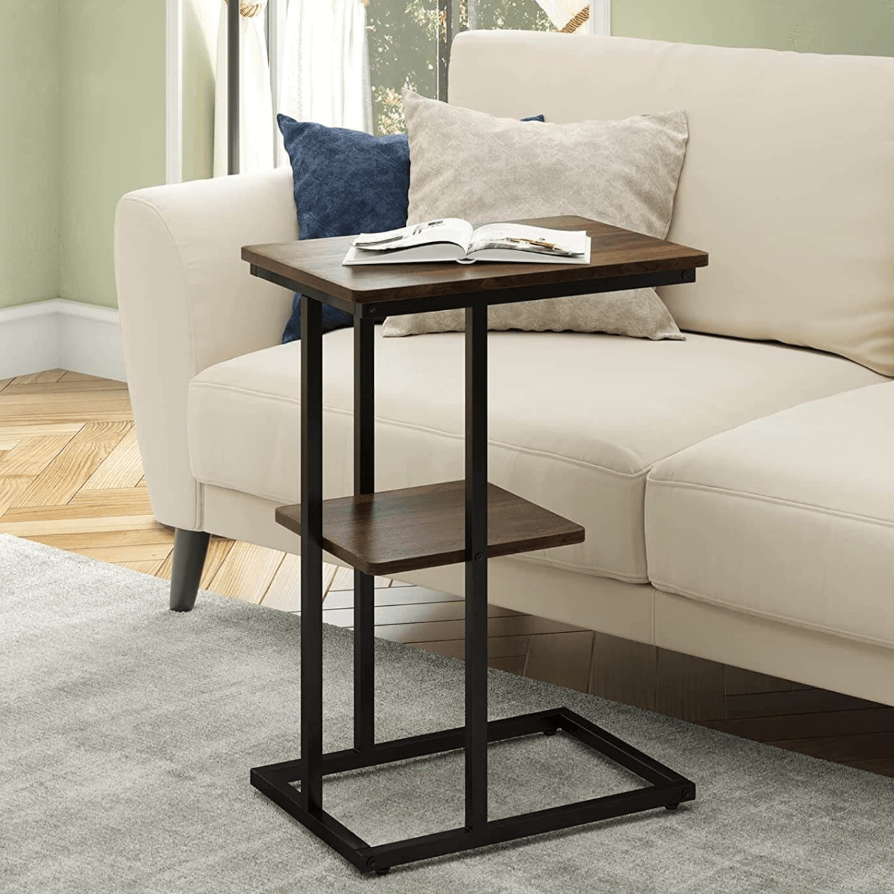 C Shaped Side Table - Stylish & Versatile Accents