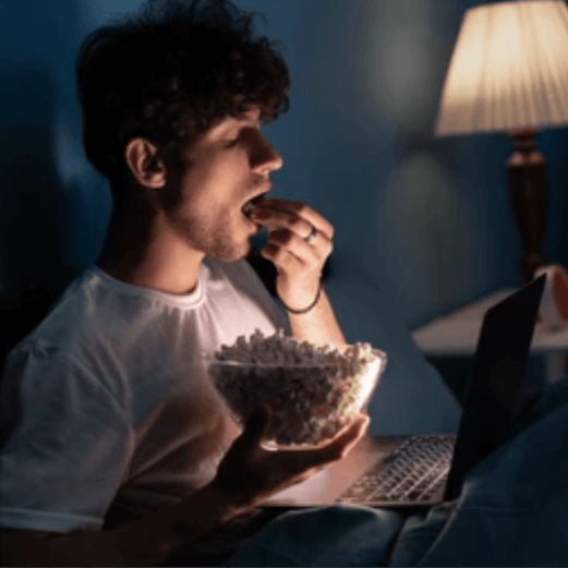 Facts you should know:Eating before sleep