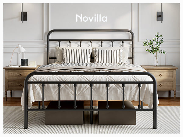 novilla metal bed frame