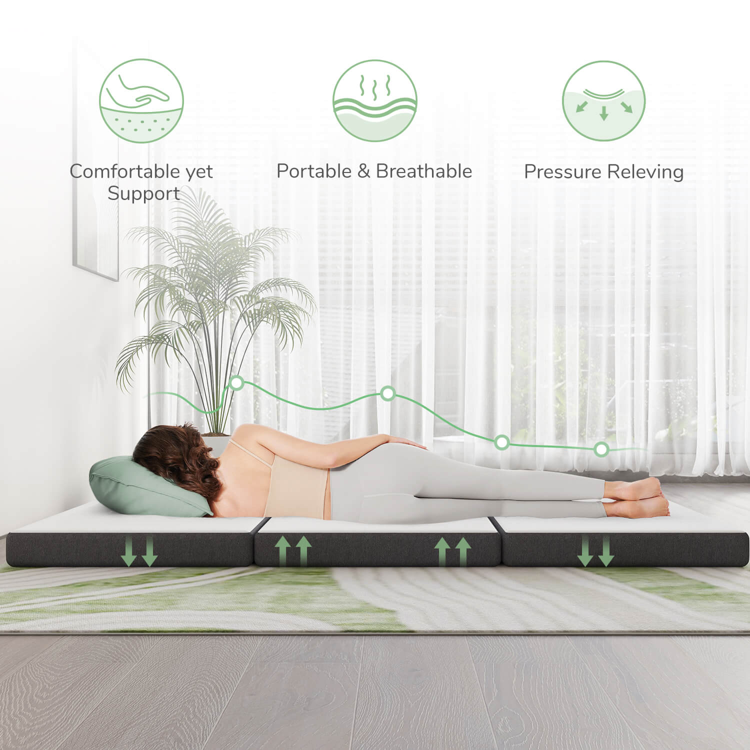 Novilla Balmy Folding Mattress