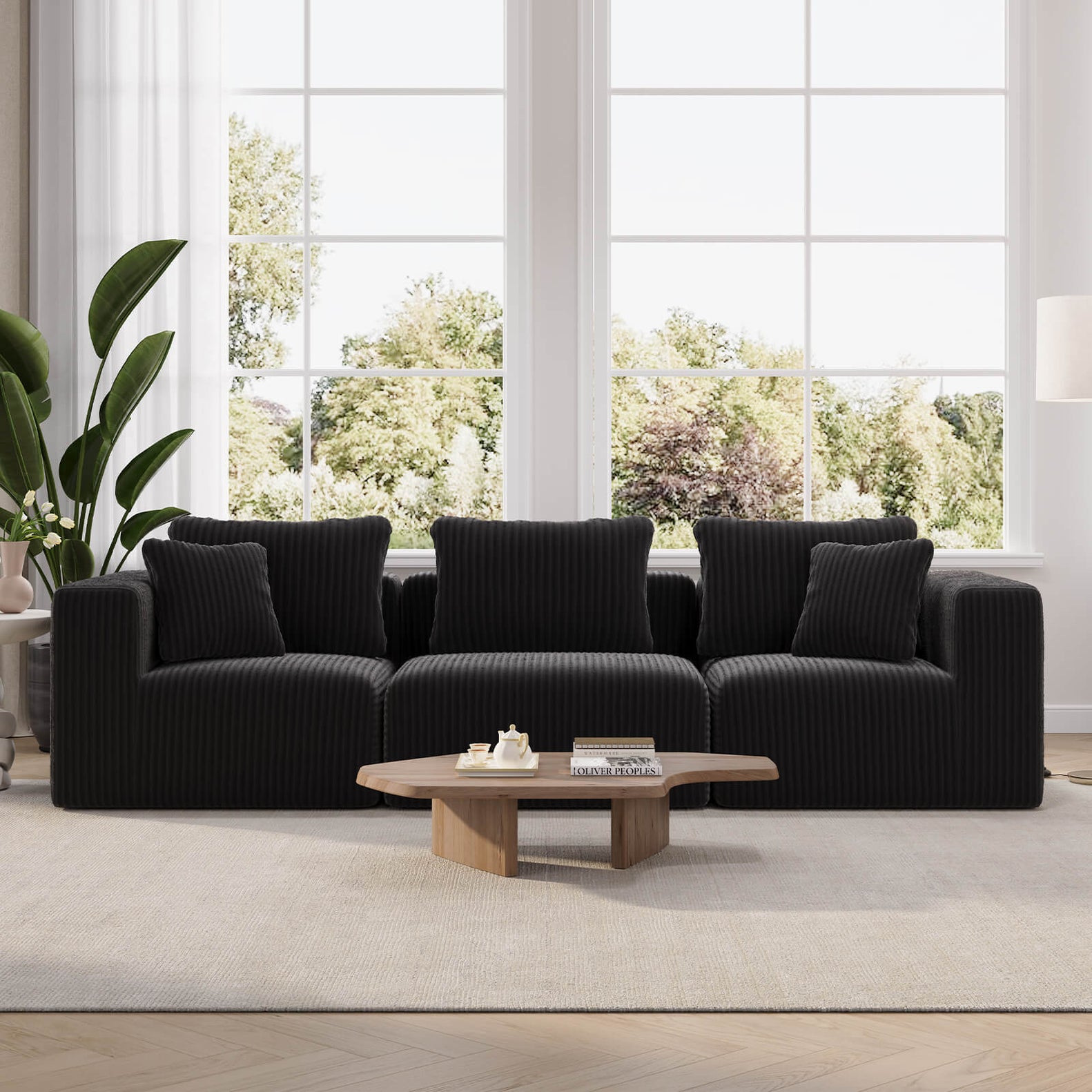 Cozy 3-Seater Sofa