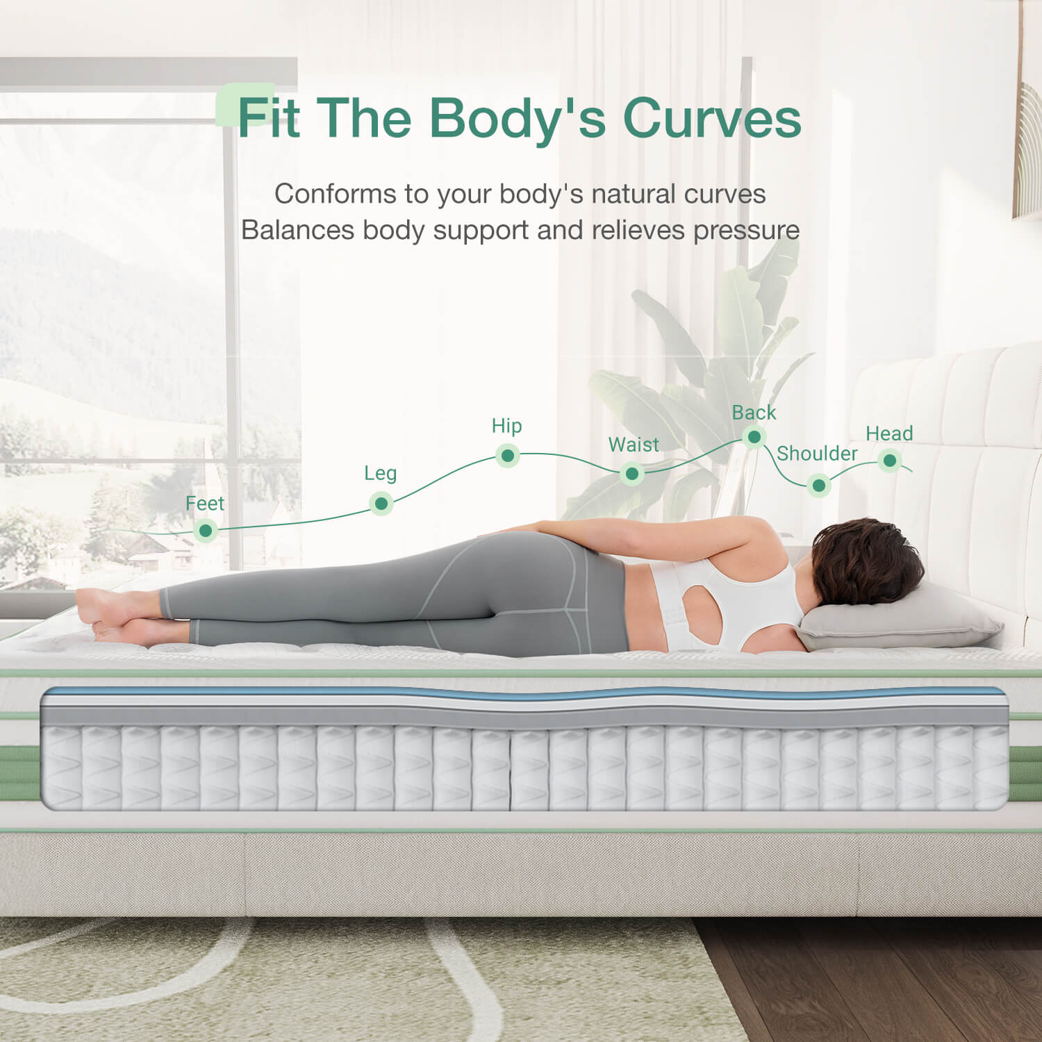 Buoyant Hybrid Mattress