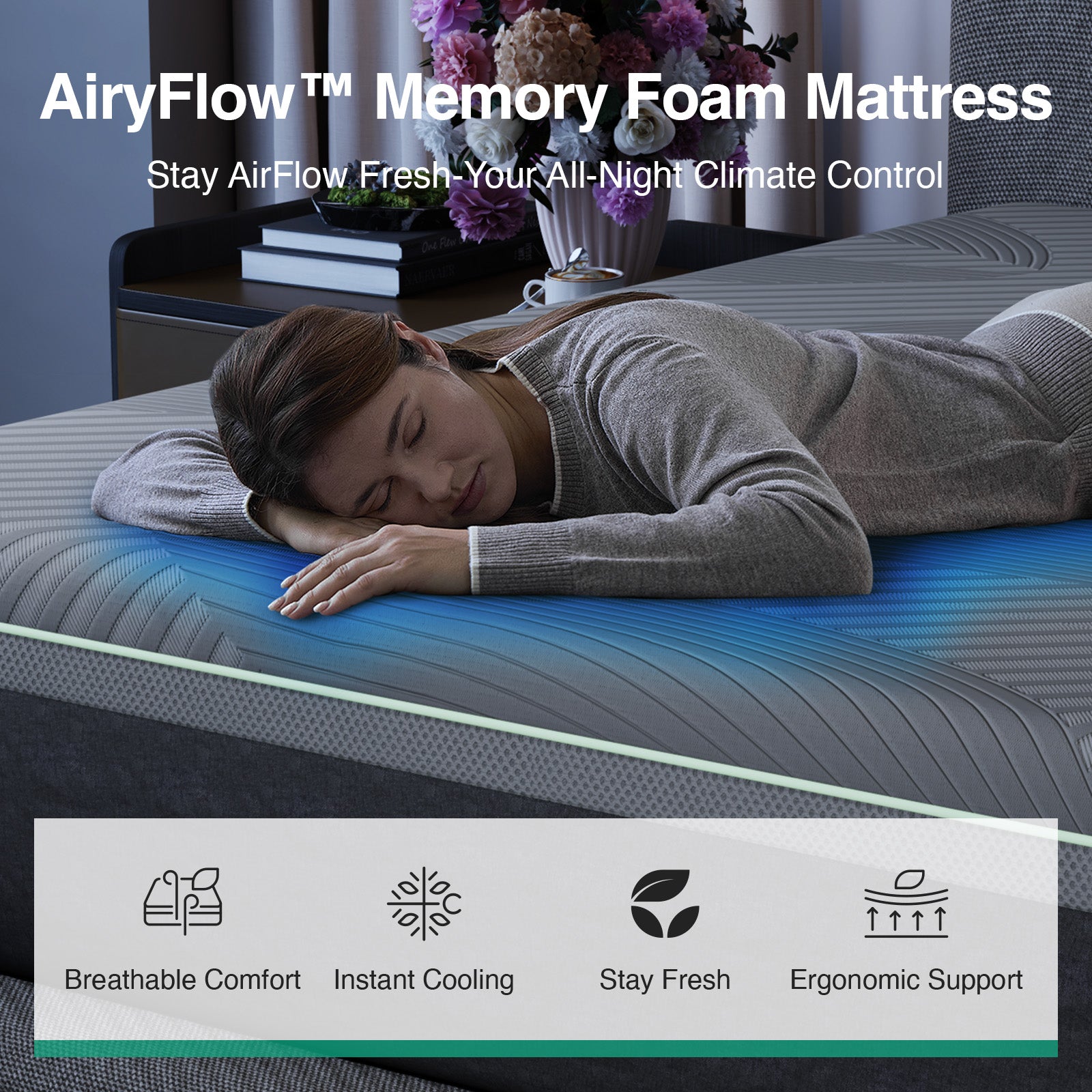 AiryFlow™ Adjustable Sleep Bundle