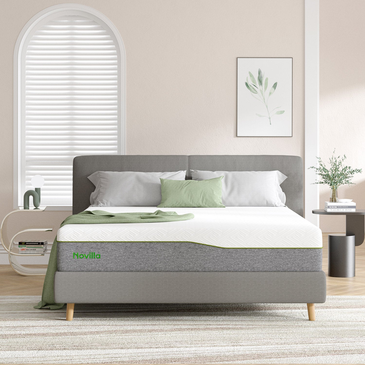 Novilla  Gel Memory Foam Mattress in a Box