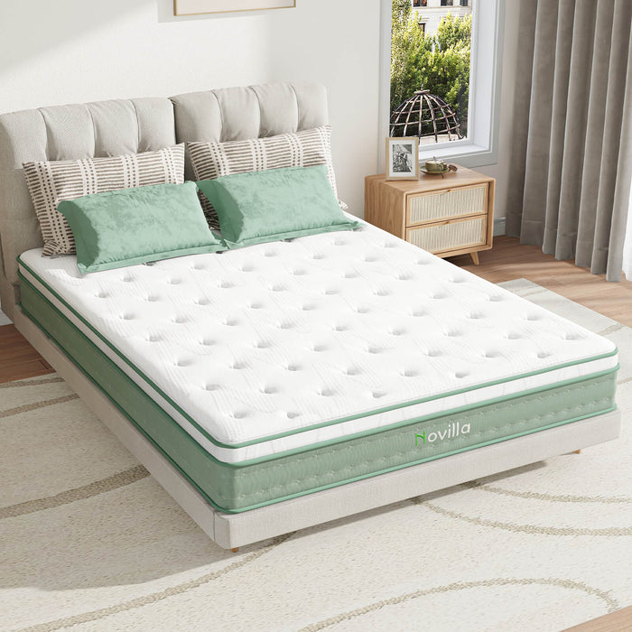Novilla® Oasis Hybrid Mattress | Zoned Support & Comfort