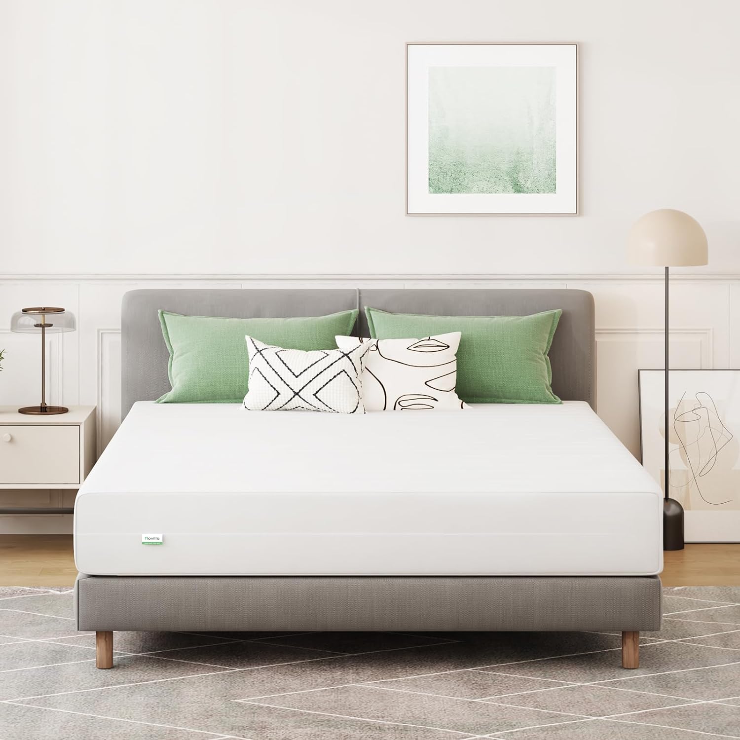 Placidity Bamboo Charcoal Foam Mattress