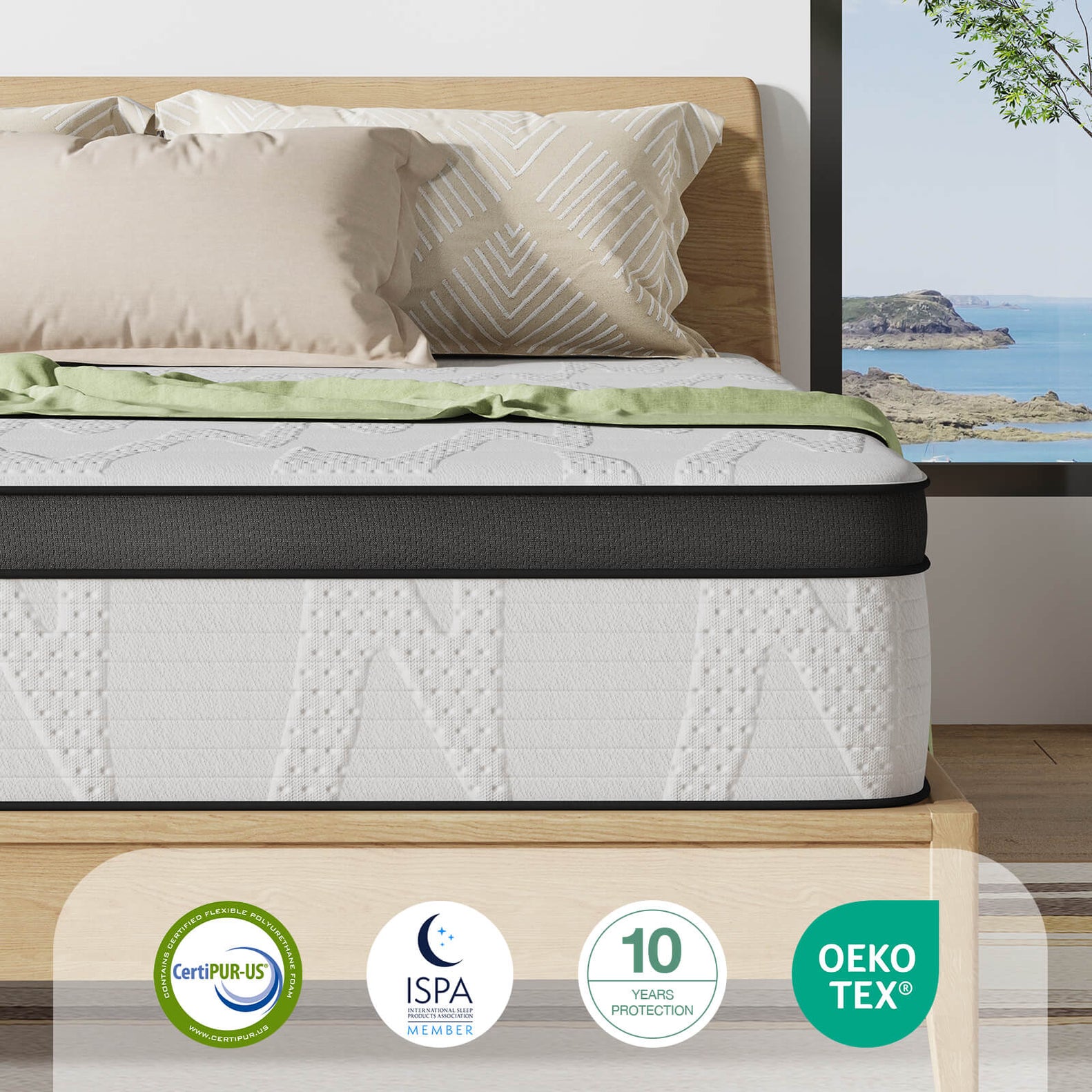 Cooling Gel Hybrid Mattress