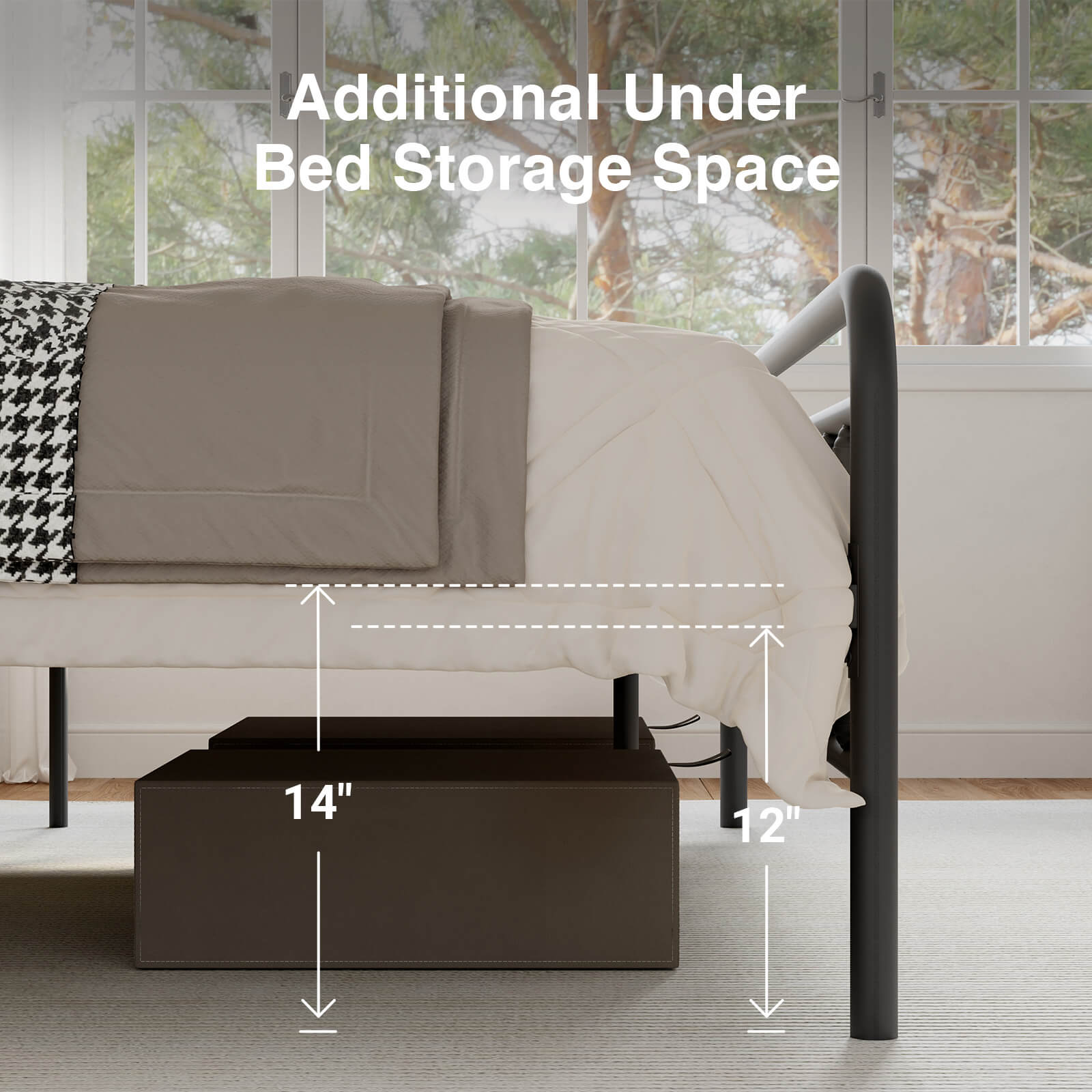 Vibe Metal Bed Frame
