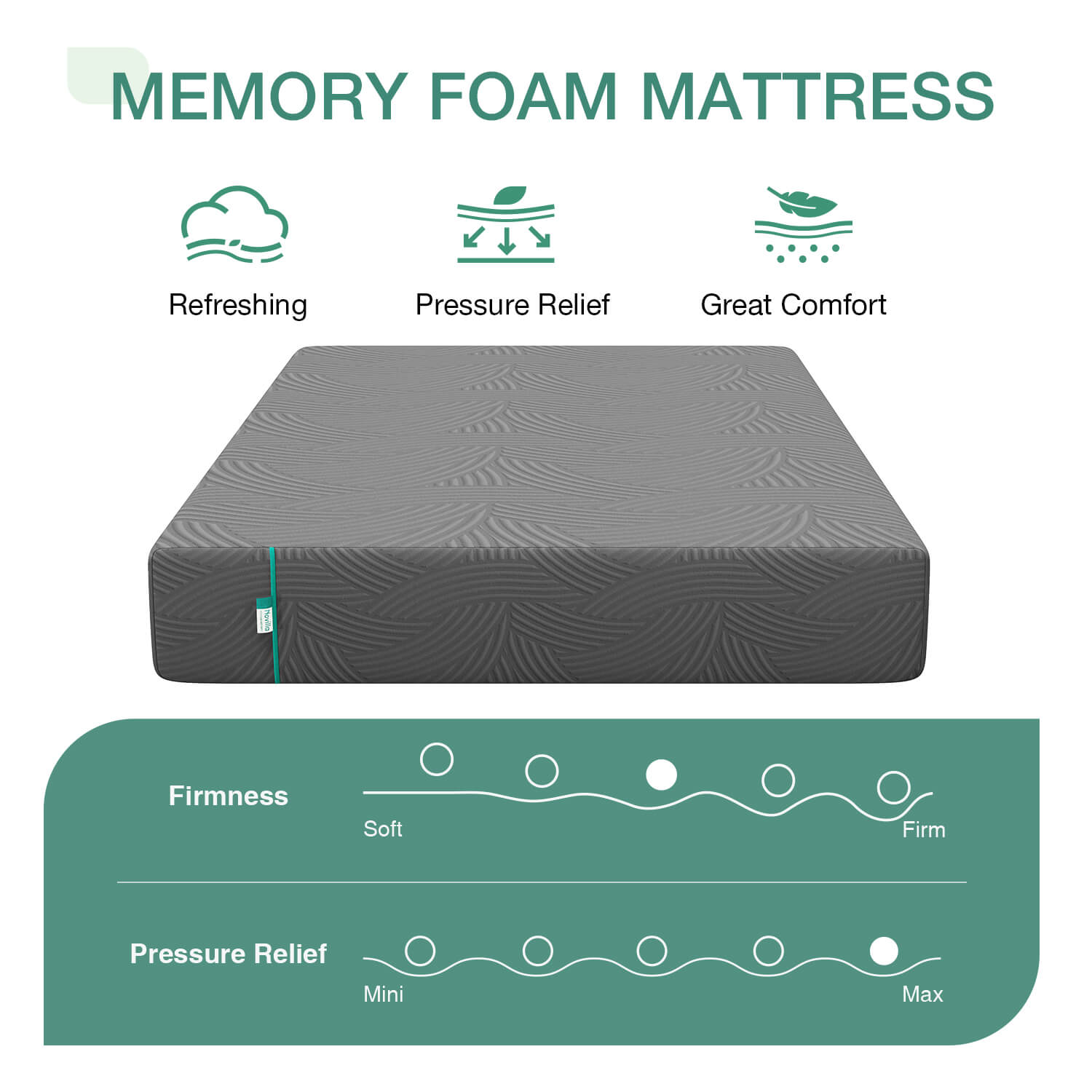 Novilla Cumulus Memory Foam Mattress