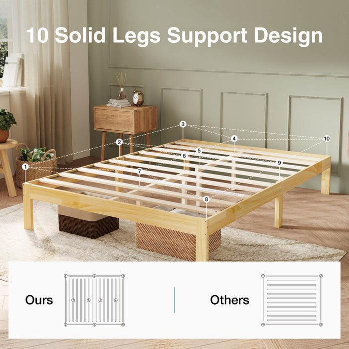 Classic Wooden Bed Frame