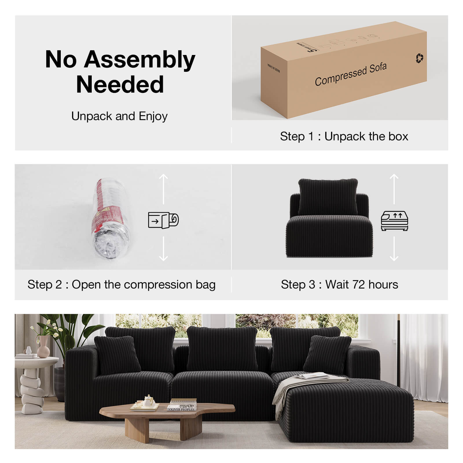 Cozy 2-Seater Sofa