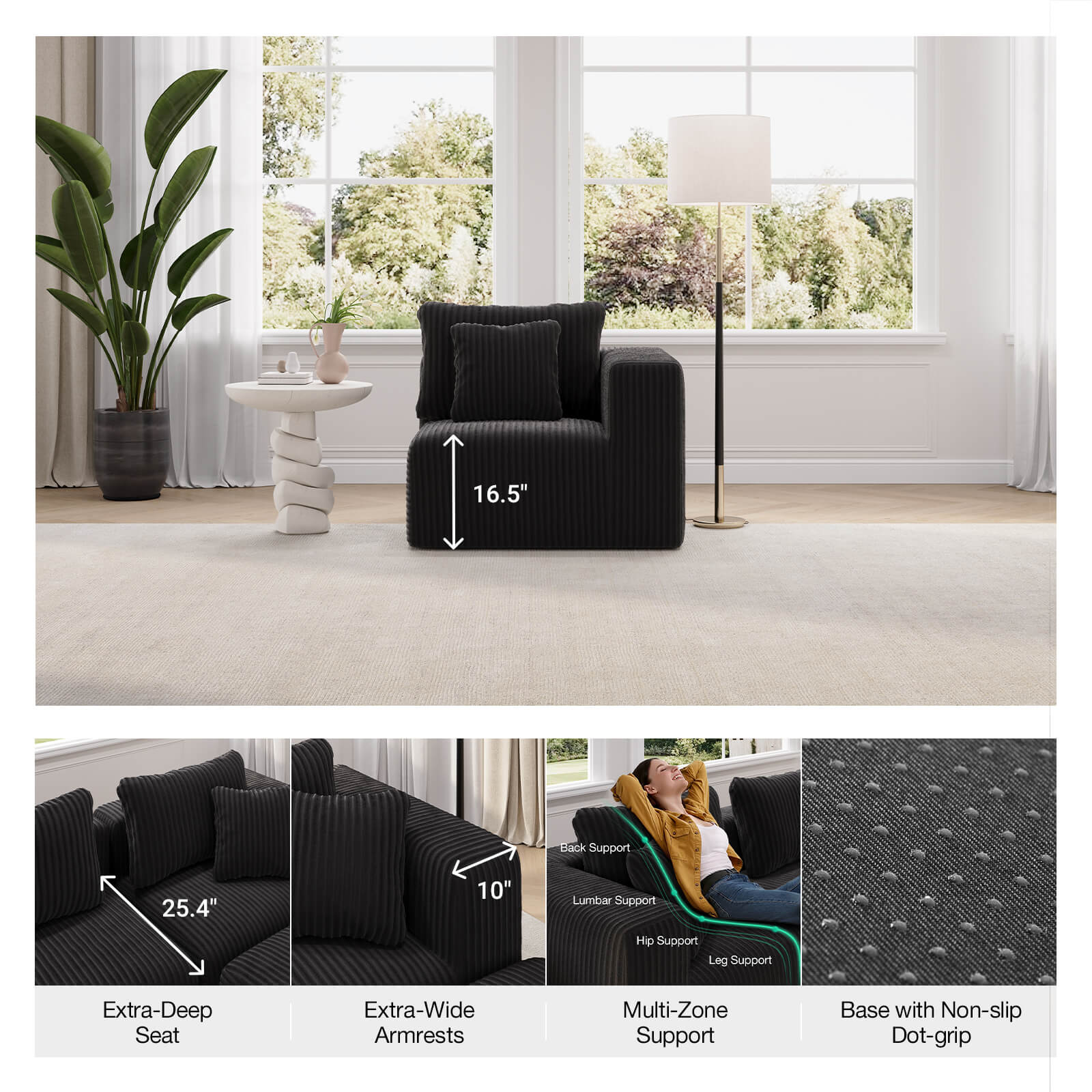Cozy 2-Seater Sofa