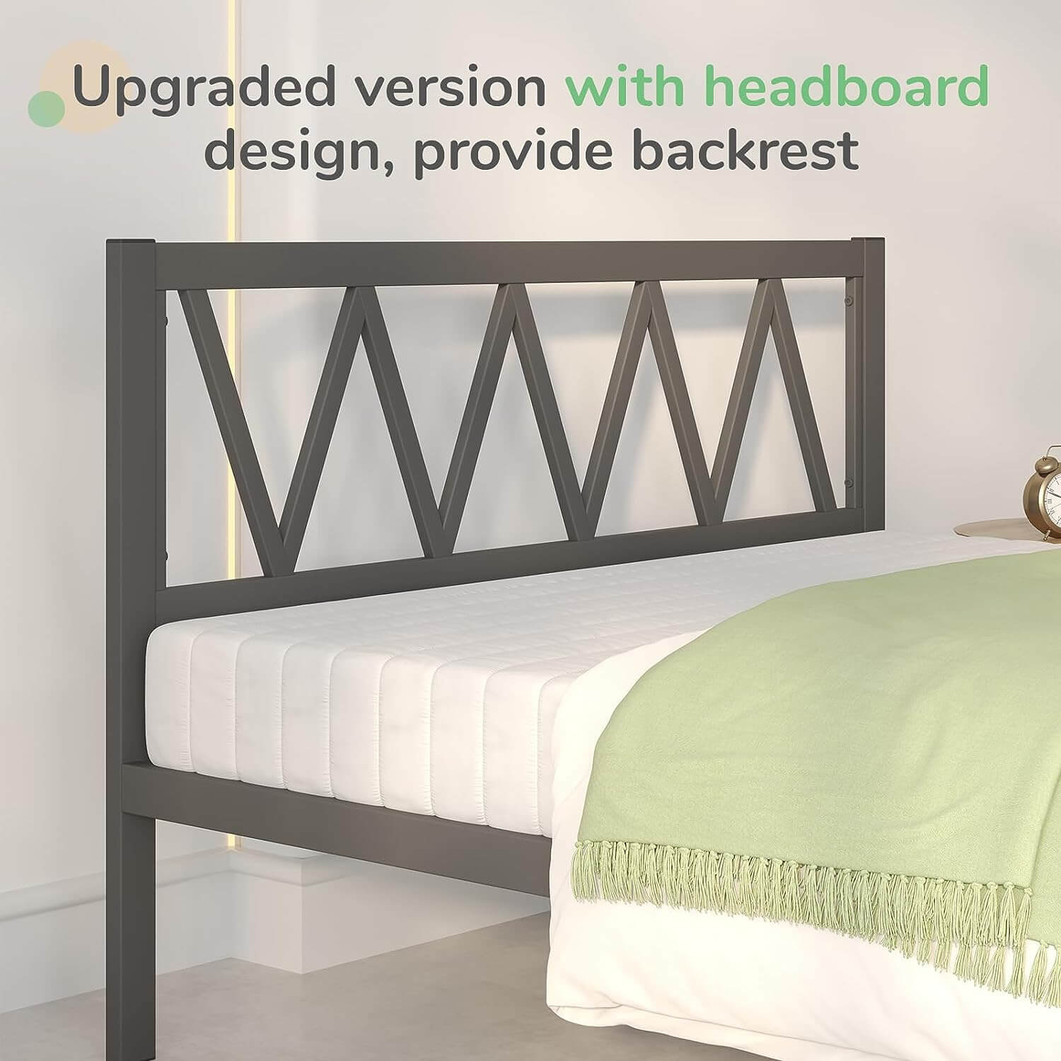 Pure Bed Frame with Headboard
