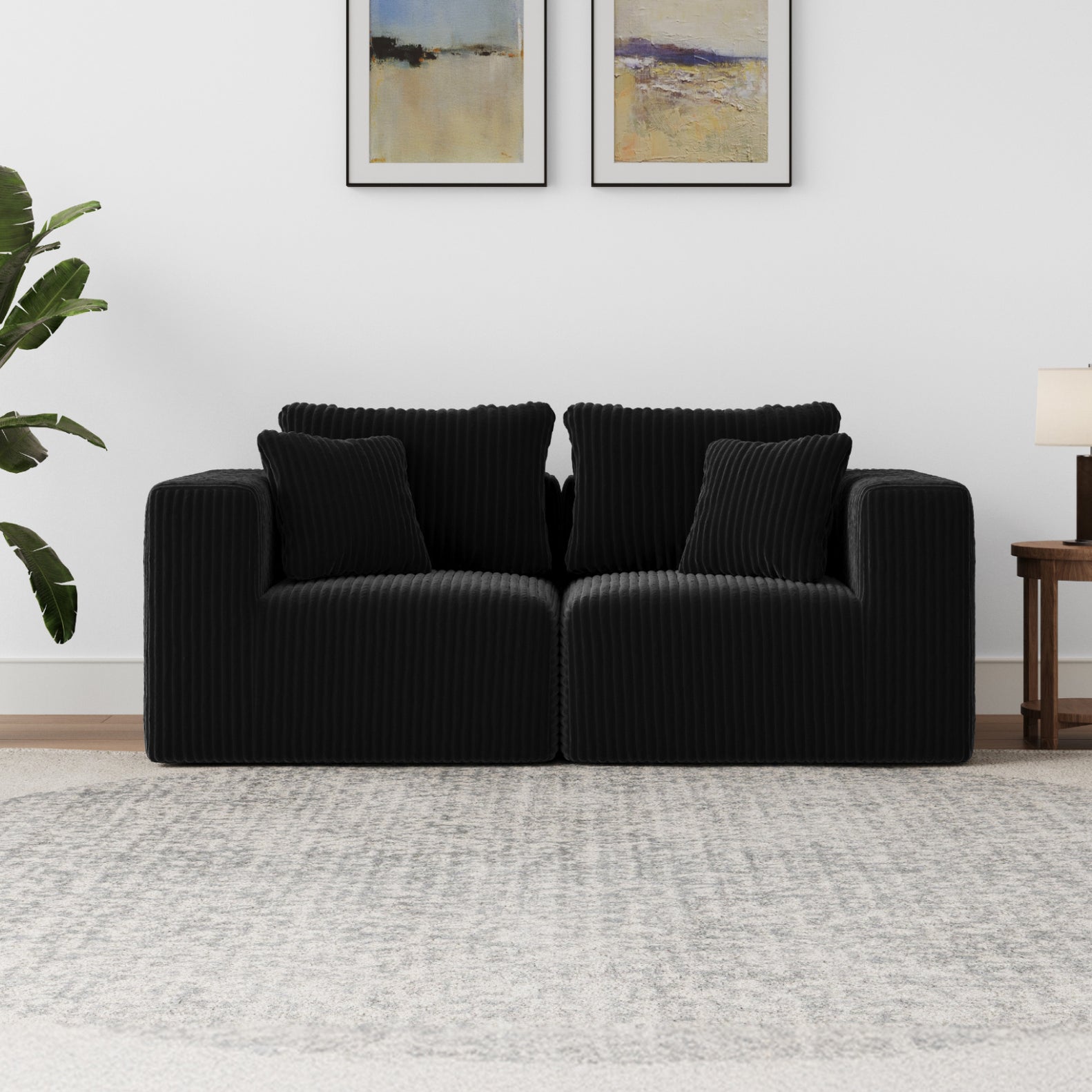 Cozy 2-Seater Sofa
