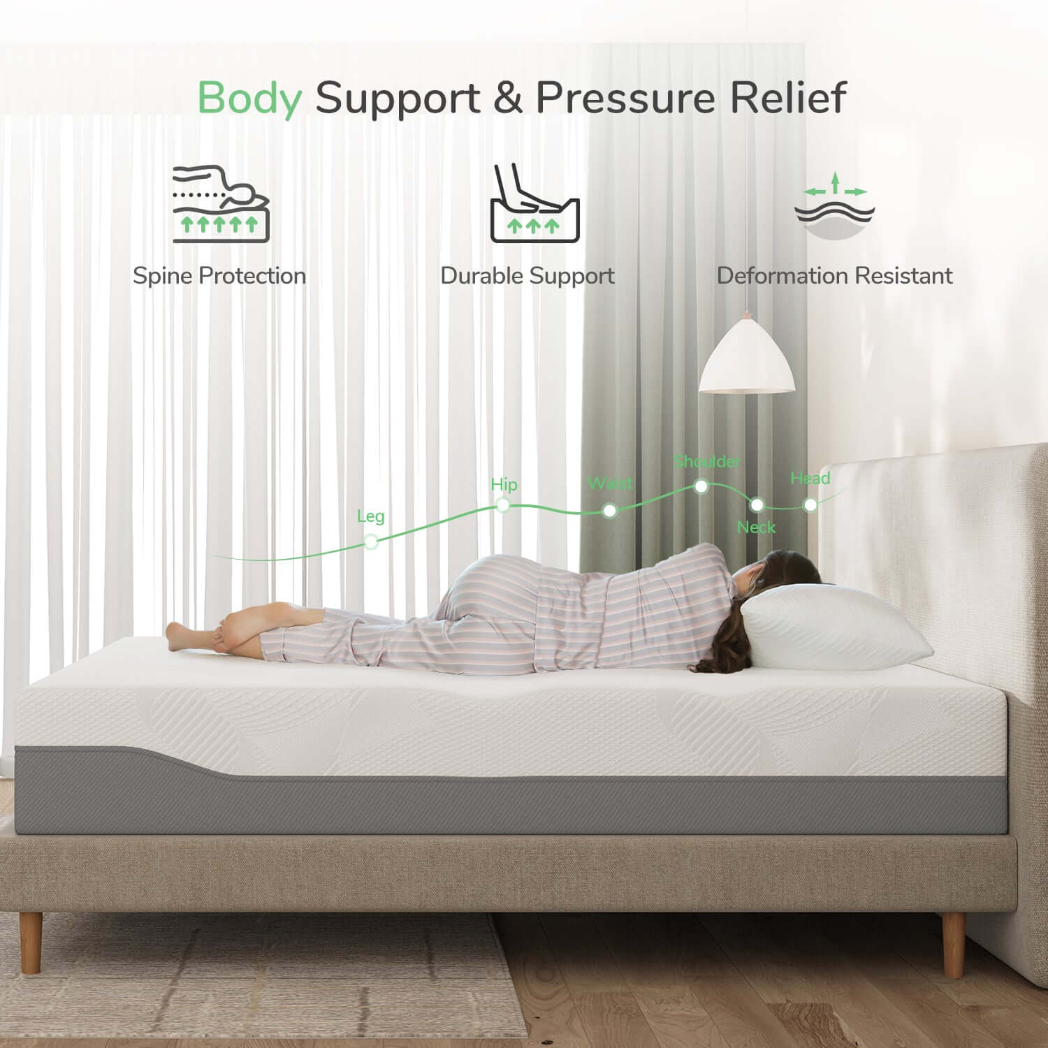 Novilla Tranquil Gel Memory Foam Mattress