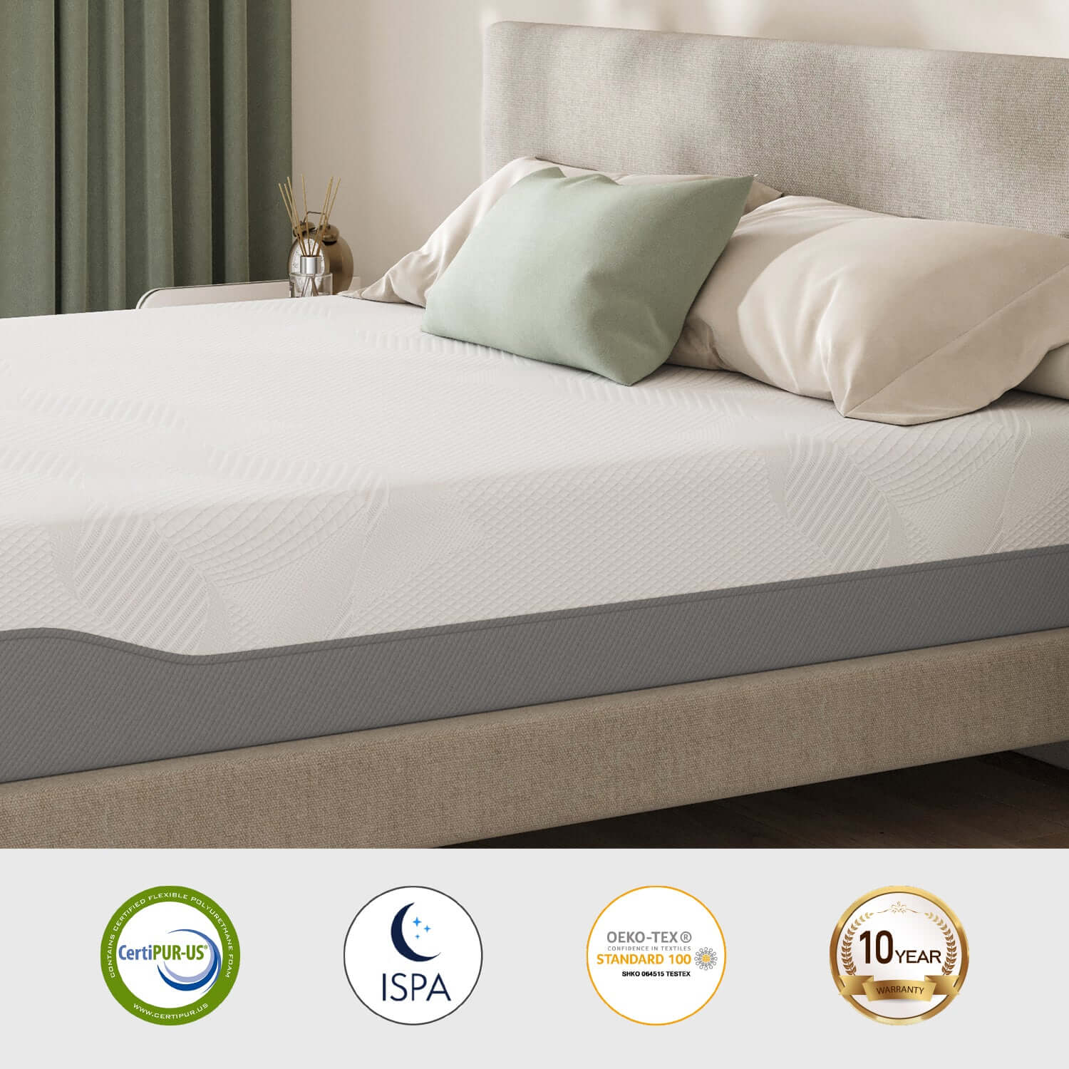 Novilla Tranquil Gel Memory Foam Mattress