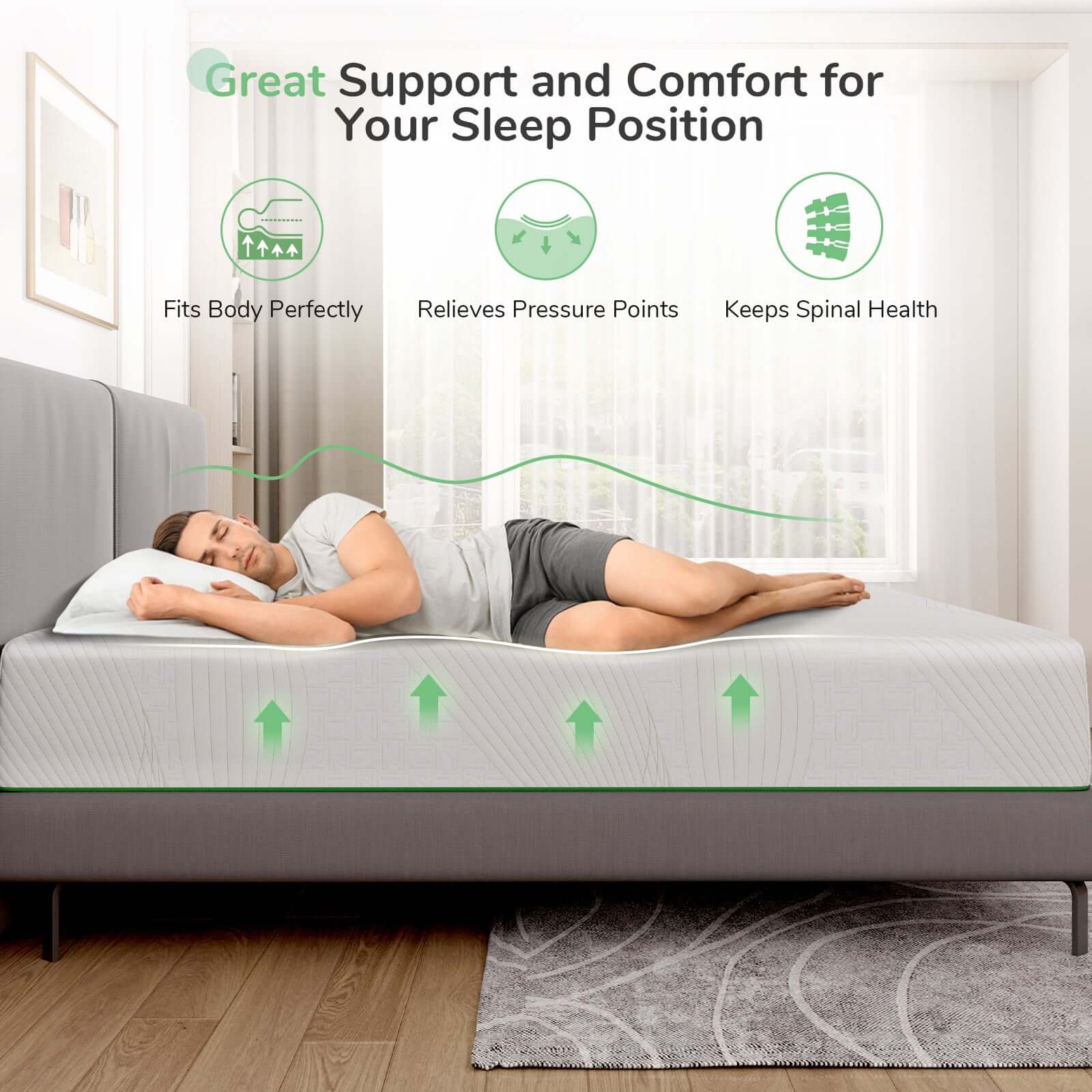 Novilla Rejuvenate Gel Memory Foam Mattress