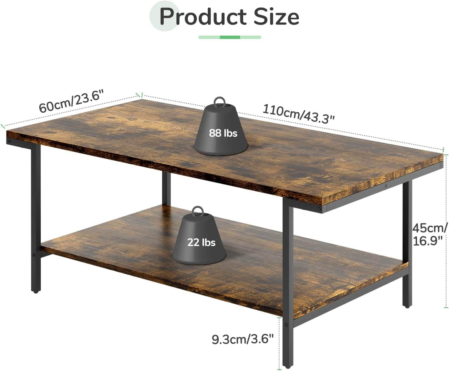 Streamline Coffee Table