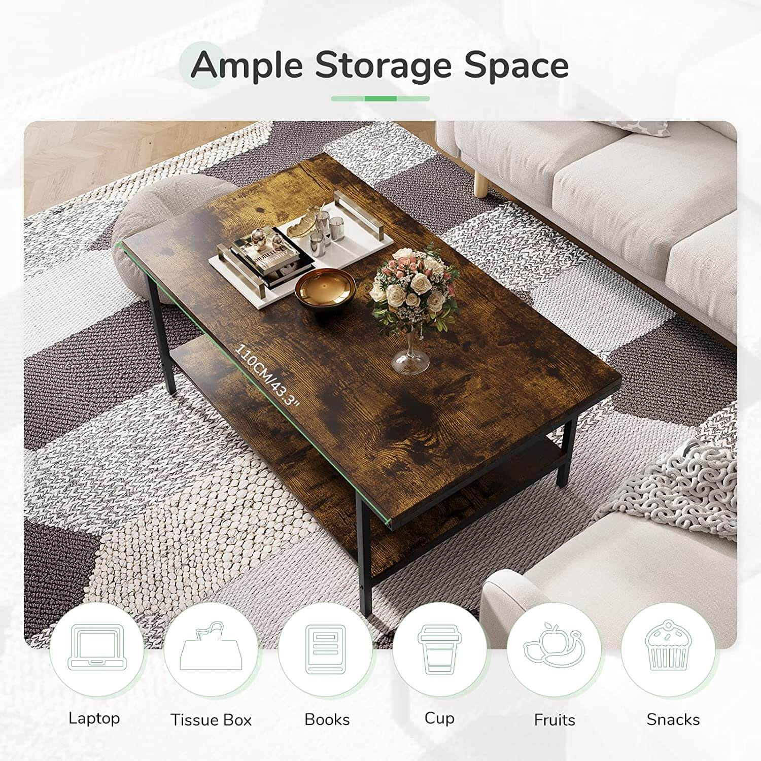Streamline Coffee Table