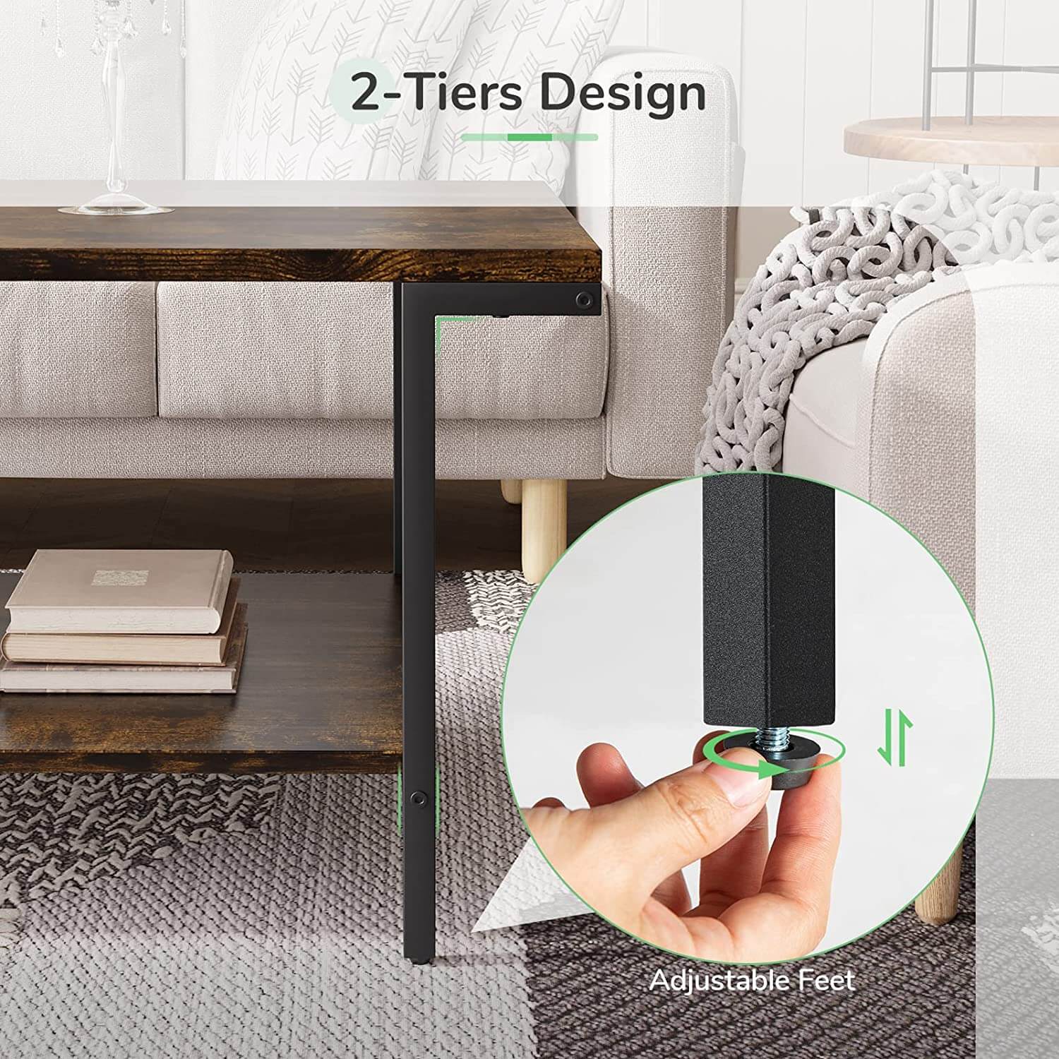 Streamline Coffee Table