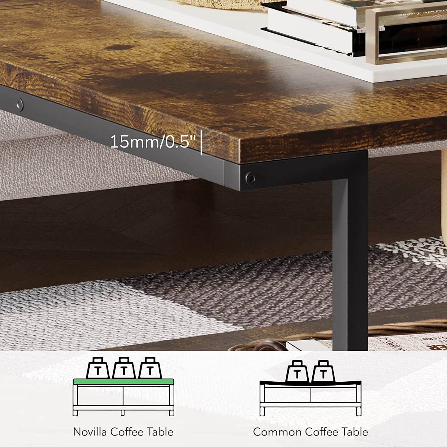 Streamline Coffee Table