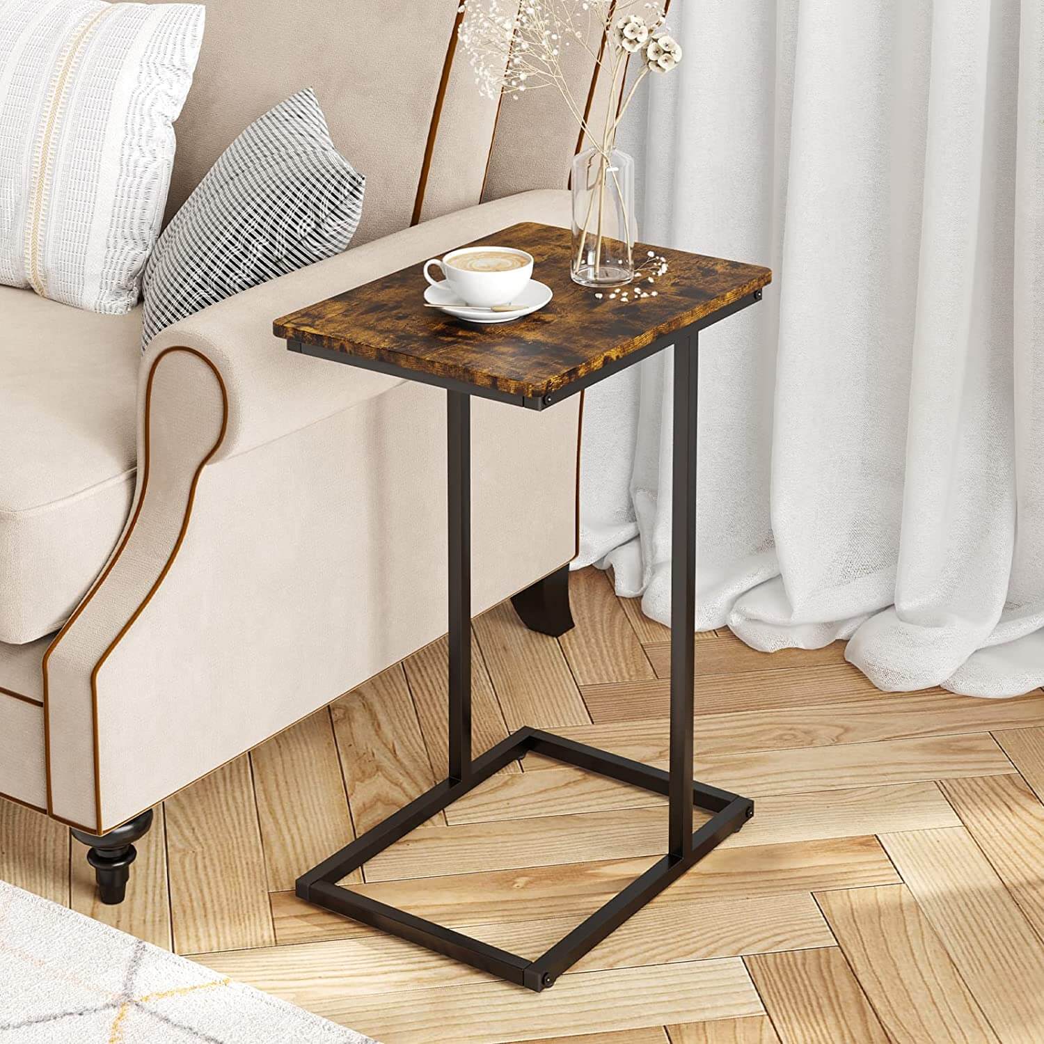 Streamline C-Shape Table