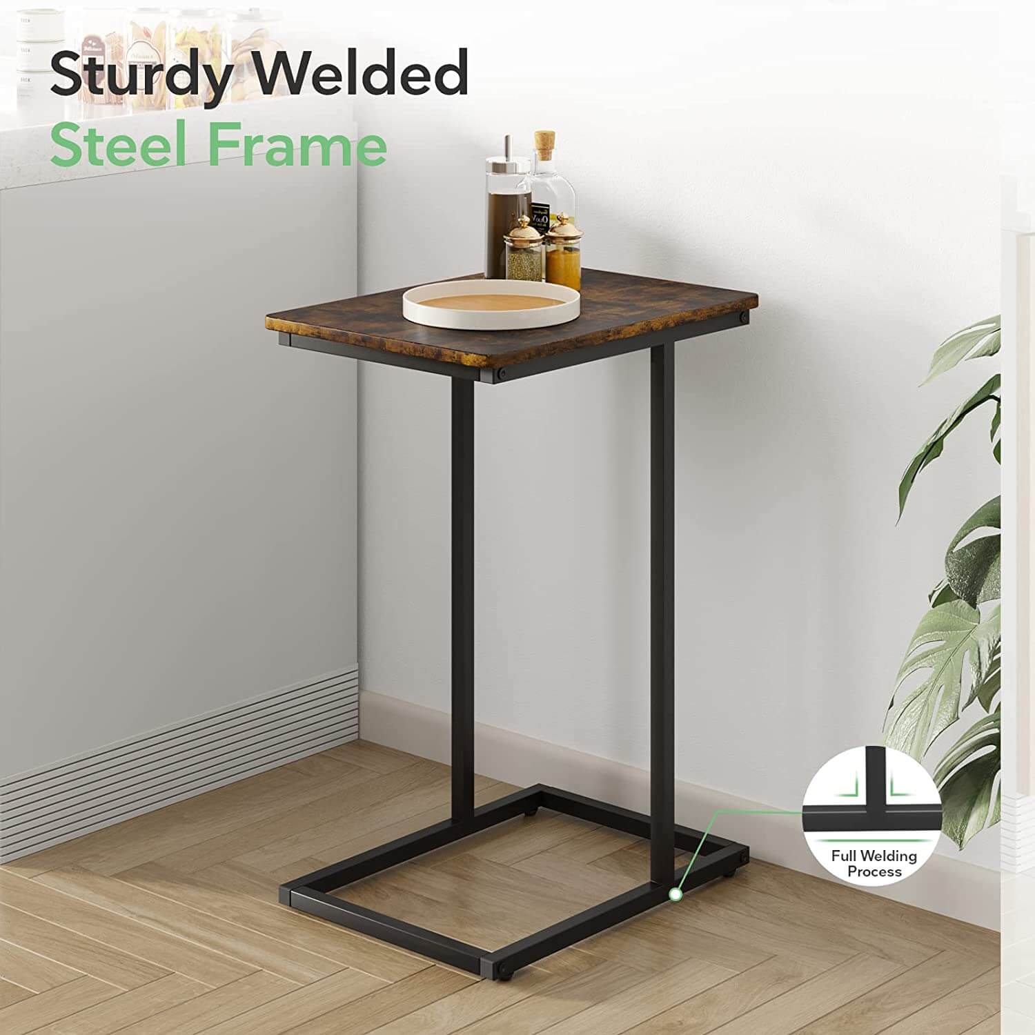 Streamline C-Shape Table