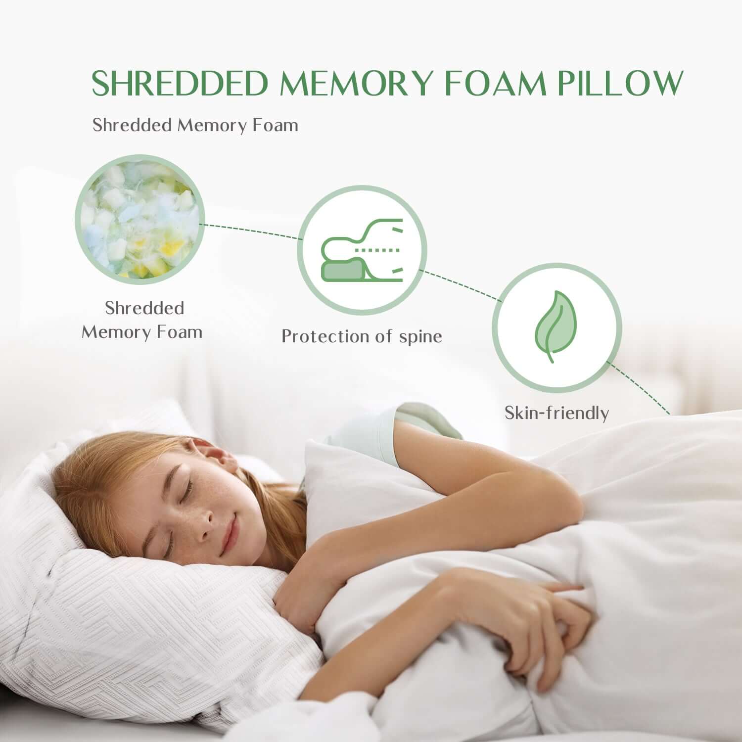 Bamboo Is Better Shredded Memory Foam